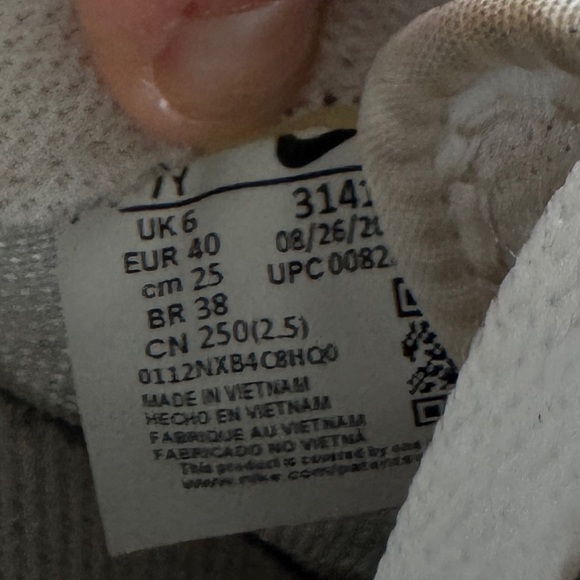 Nike Air Force 1 one white low af 7 8.5 - Picture 6 of 6